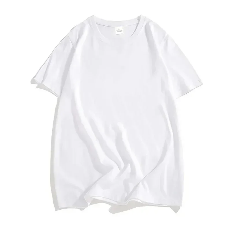 2024 Korean Luxury Brand Cotton Printed T Shirts Casual Womens Trend Streetwear Short Sleeve Fashion O-neck TShirt Women