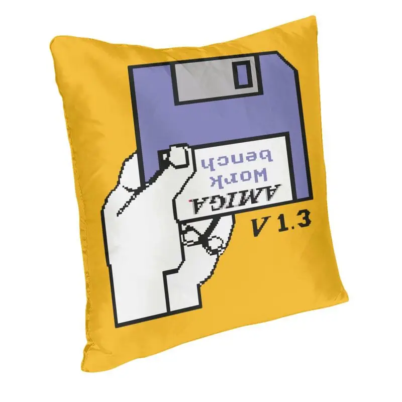 Amiga 500 Novelty Throw Pillow Cover Home Decoration Commodore C64 Game Atari Workbench Cushion Sofa Chair Cover Pillowcase