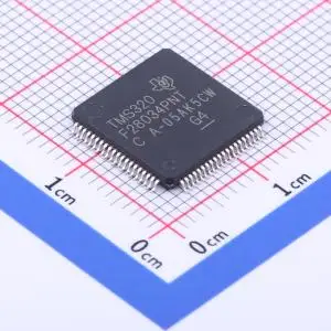 The brand-new TMS320F28034PNT LQFP80 microcontroller was imported.