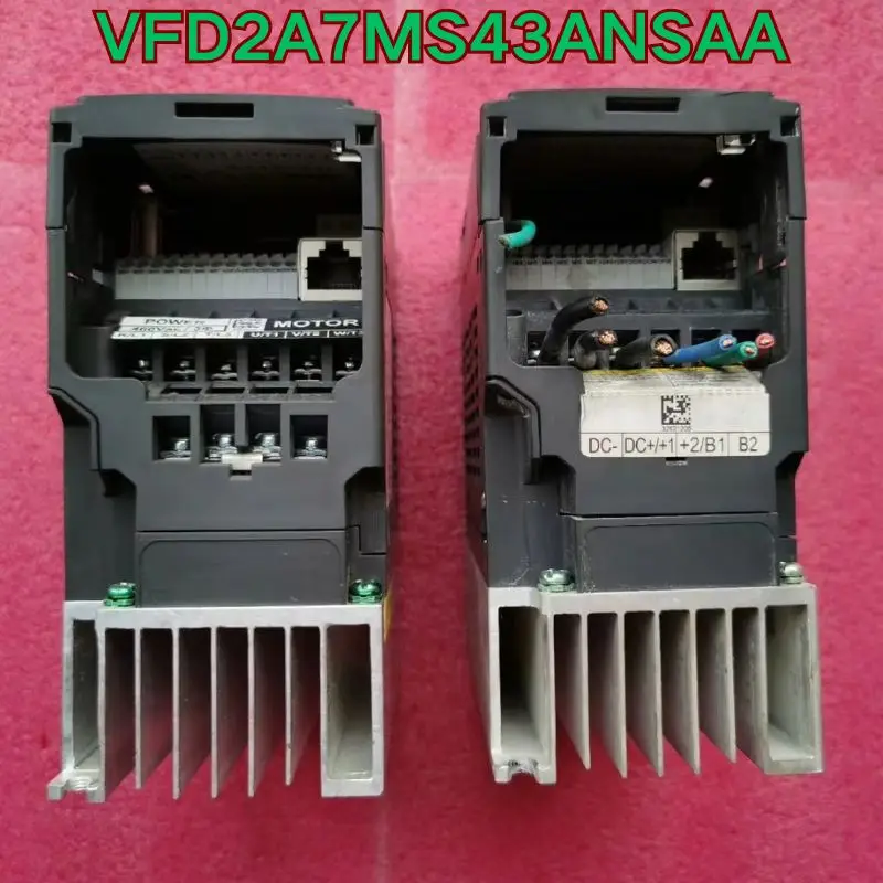 Second-hand disassembled VFD2A7MS43ANSAA inverter function test is normal Quality Assurance The latest quotation in 2026