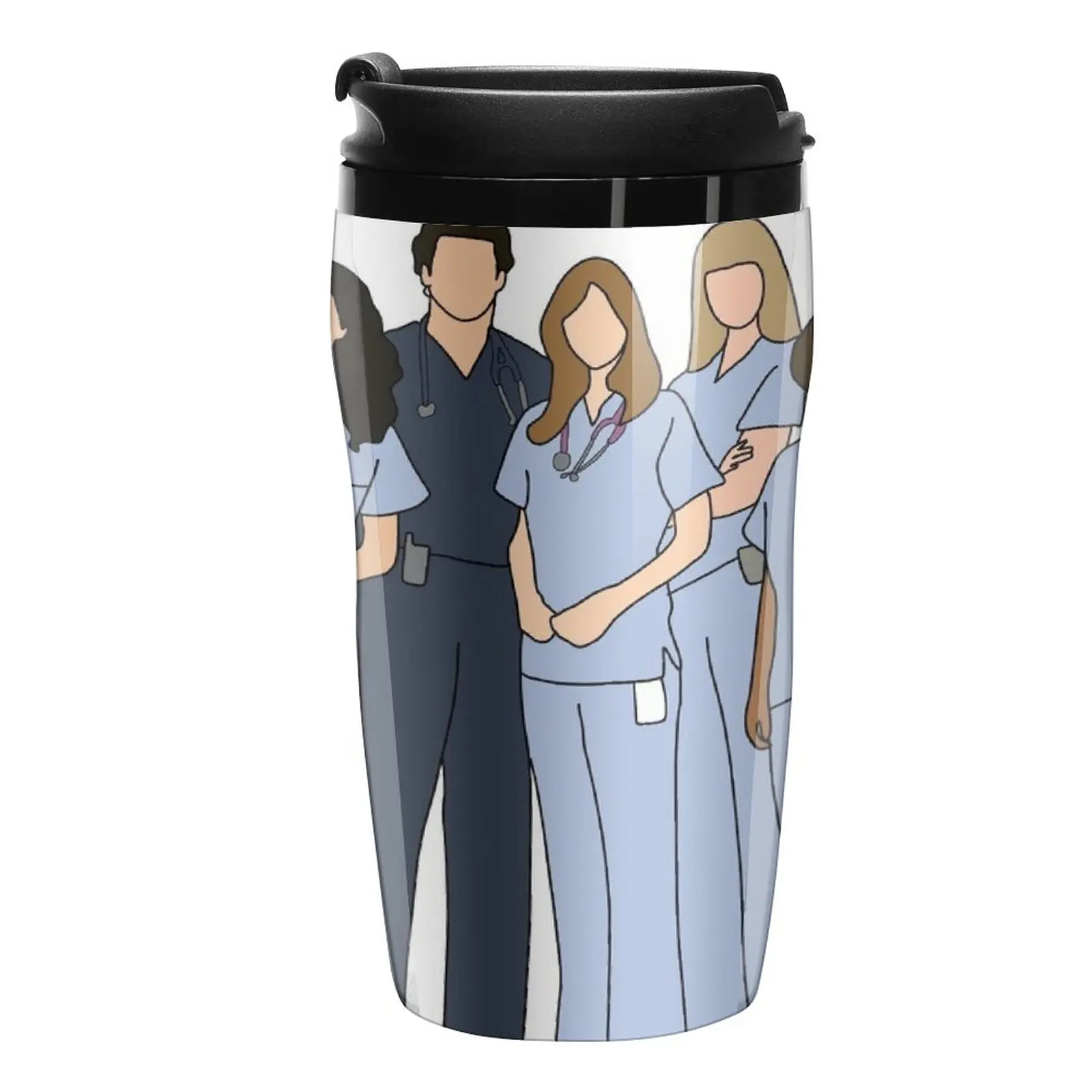 

New Grey's Original Cast Travel Coffee Mug Cup Coffe Cute And Different Cups Sets Of Te And Coffee Cups