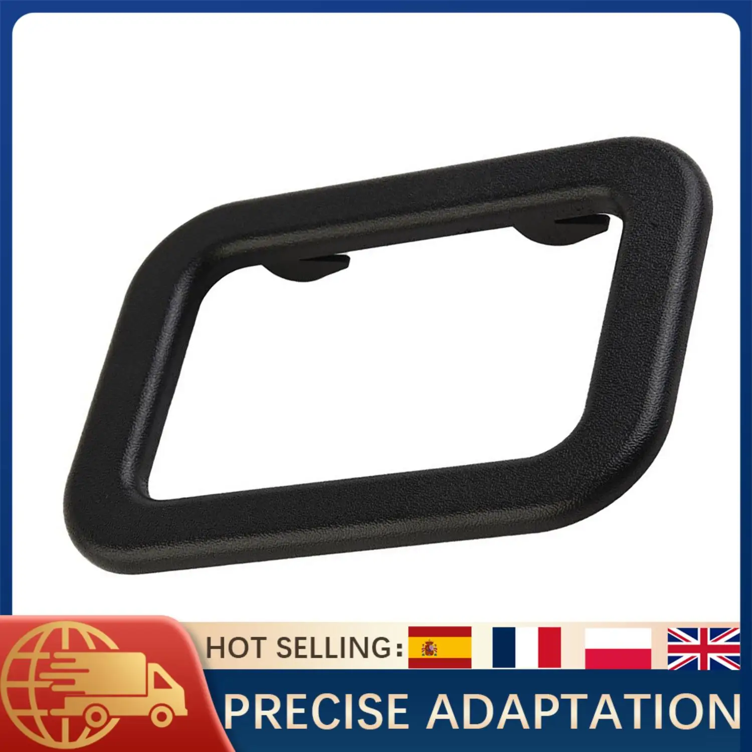 

51211876043 Накладка на внутреннюю дверную ручку, черная для BMW 3, 5, 6, 7 серии E30 E28 E24 E23 M3 M5 M6, замена прочного пластика