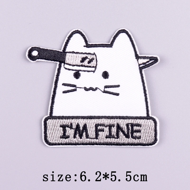 Kleine gelbe Ente Stickerei Patches für Kleidung Hip Hop Tier Patch Eisen auf Patches auf Kleidung schmelzbaren Patch Aufkleber Abzeichen