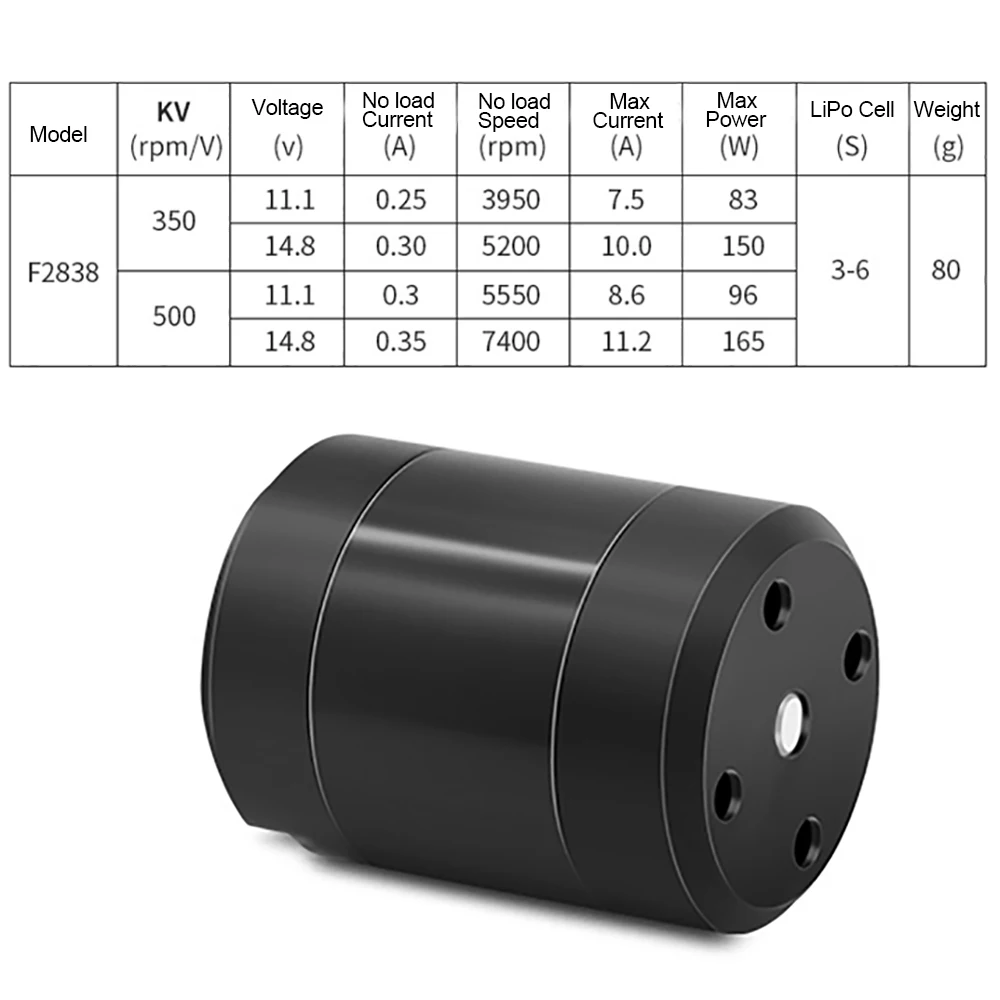 12-24V Outrunner Waterproof Motor 300KV/500KV Underwater Brushless Motor For RC Boat Thruster ROV