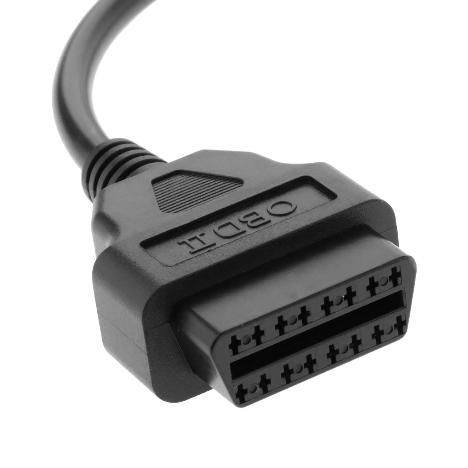Diagnostic Scanner 16 Pin Obd2 Converter Adapter Plastic Spare Part for Yamaha Motorbike ATV