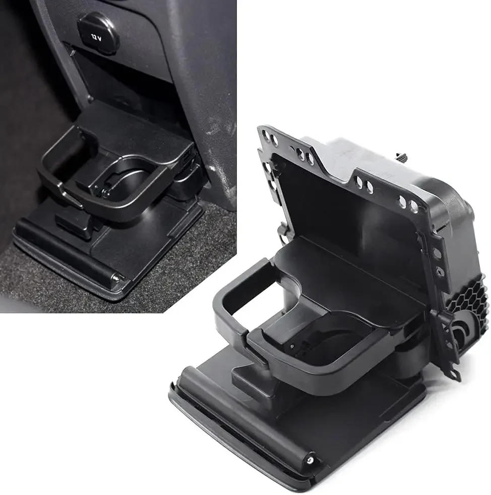

1PC 7N0862533 82V for Volkswagen Tiguan Sharan Center Console Drink Bracket Rear Cup Holder Replacement