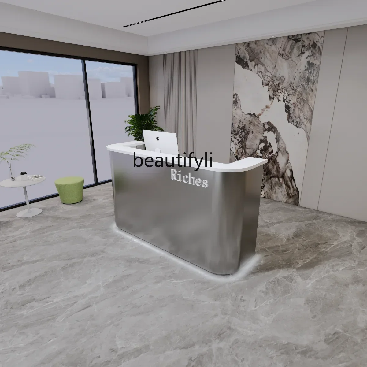 

Company Front Desk Clothing Store Cashier Store Small Cosmetology Shop Bar Office Reception