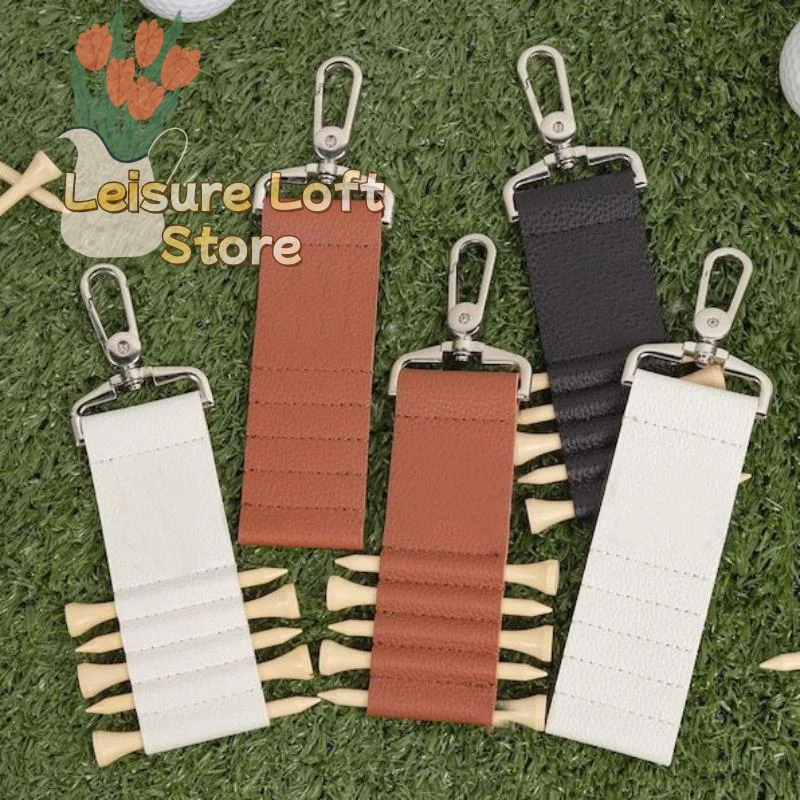 Golf Ball Marker Storage Case Small Lightweight Portable with Keychain Attachment for Golf Lover Outdoor Sports Use
