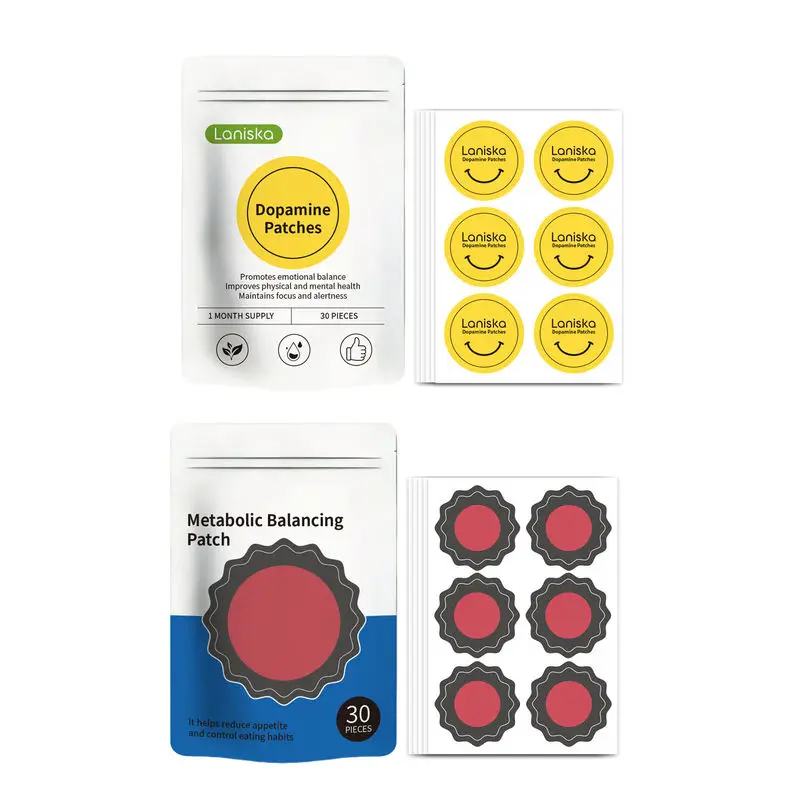Dopamine & Metabolism Patch Set 60-Piece |   Emotional Support Appetite Control Transdermal Wellness Patches
