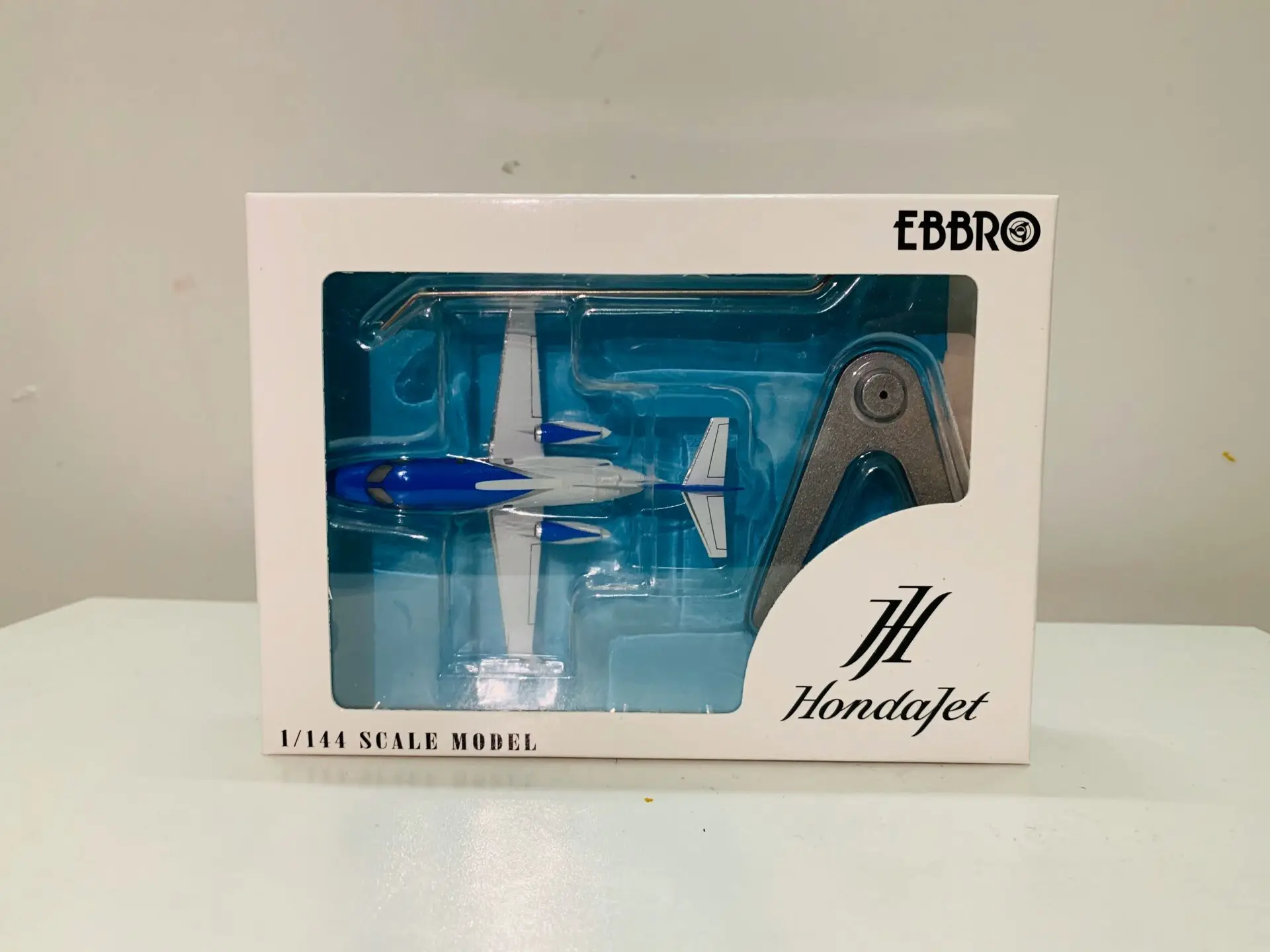 Ebbro 1/144 Scale Full Metal Model Hondajet N420EX Airplane Blue/White