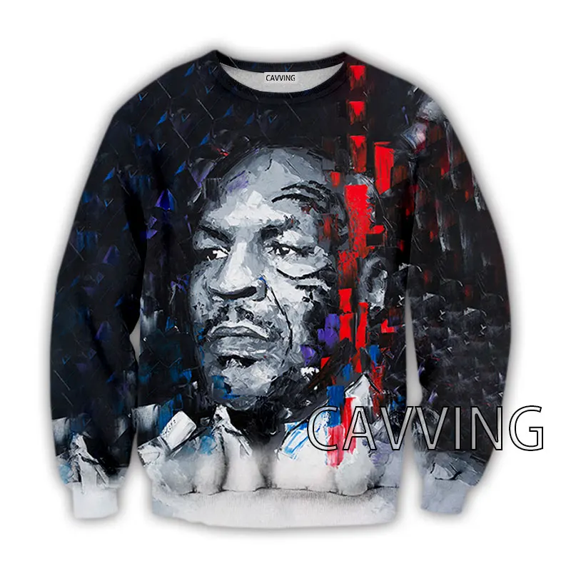 

CAVVING 3D Printed Mike Tyson Crewneck Sweatshirts Harajuku Styles Tops Long Sleeve Sweatshirts for Men/women C02