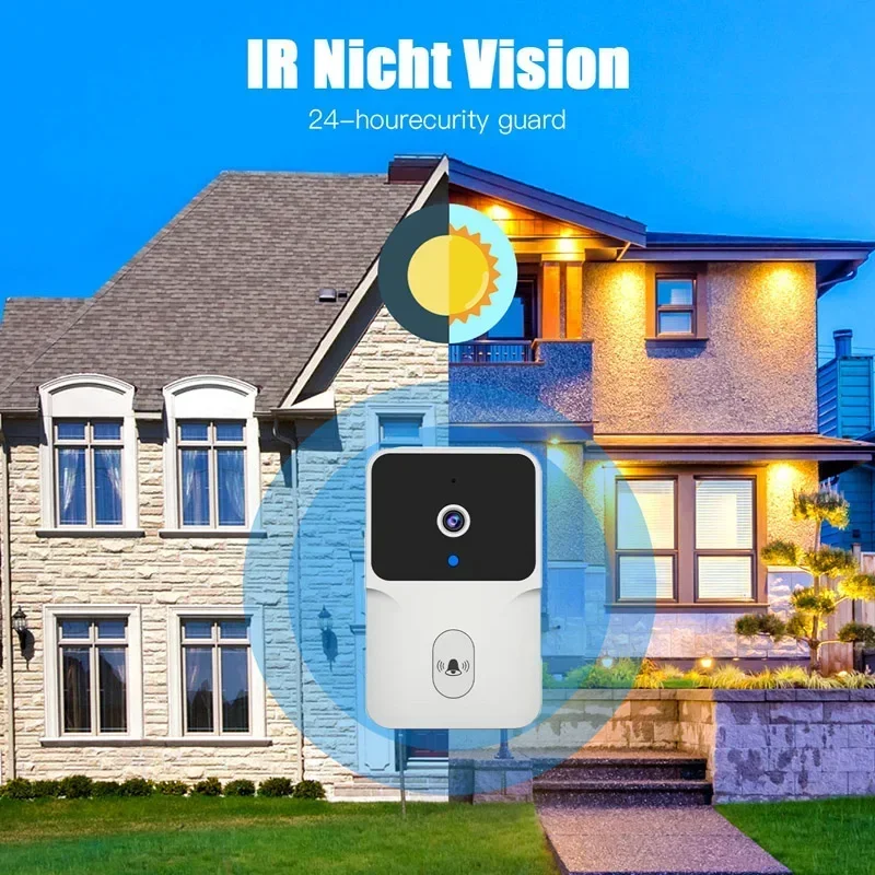 Xiaomi MIJIA WiFi Video Doorbell Wireless HD Camera PIR Motion Detection IR Alarm Security Smart DoorBell WiFi Intercom for Home