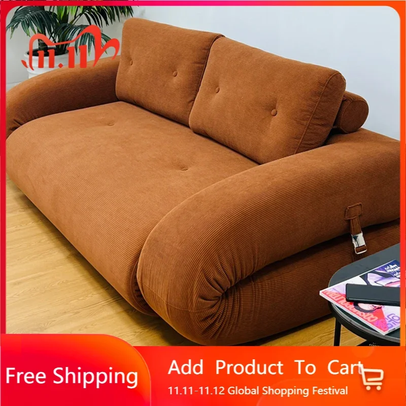 

Replica European Living Room Sofas Orange Filler Luxury Double Compressed Sofas Lazy Salon Postmodern Muebles Unique Furniture