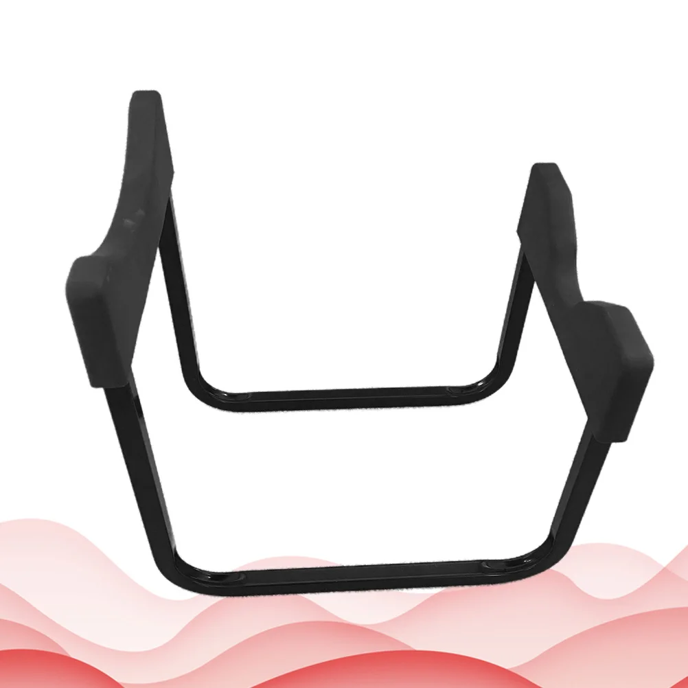 

1pc Water Bucket Bracket Black Stainless Steel Durable Non-Slip Base For Home Office Use Water Bucket Stand Holder Frame Rack