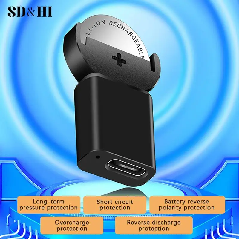 New Button Battery Charger Compatible Model Access Control Reminder Remote Control Toy Charger Smart Charging 