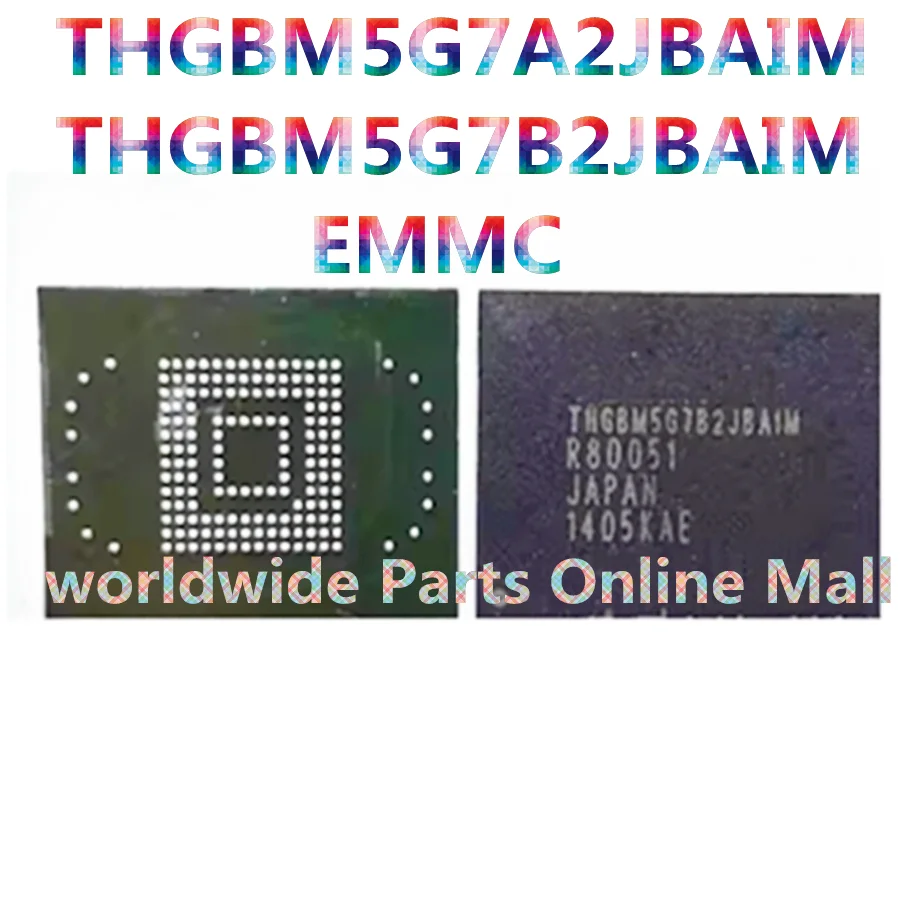 

1 шт.-5 шт. THGBM5G7A2JBAIM THGBM5G7B2JBAIM подходит для шрифтов Toshiba 169 ball emmc 16G, используемых для выращивания хороших шаров