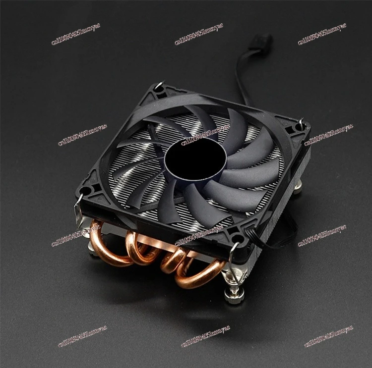 

Thin ITX Push-down Small Host Mini Chassis Four Heat Pipes Silent, British AMD AM4 Interface Radiator