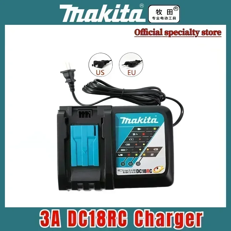 Authentieke 6Ah Makita-batterij, hete verkopende Makita 18v gereedschapsbatterij, vervangbare DHR202 DJV182 DDF487 DTW700 DGA404 DTD173 ♻️