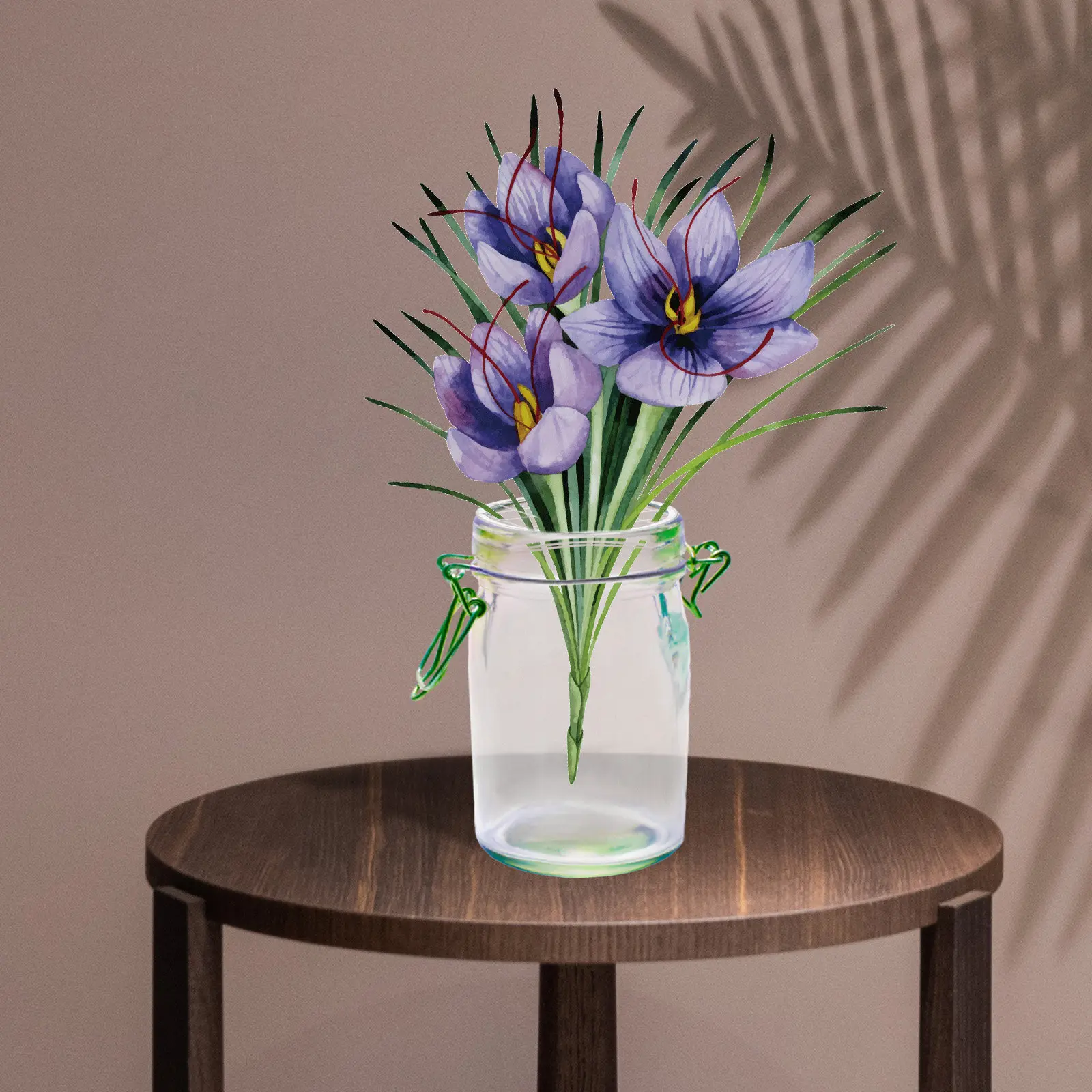 12Pcs Metal Mason Jar Flower Grid Floral Vase Lid Sturdy Reusable Grid for Home Decoration Wedding Party Floral Arrangement