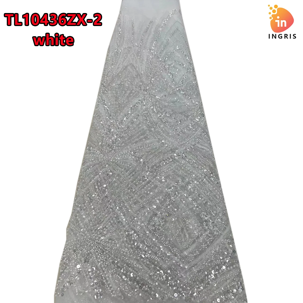 African Lace Fabrics Beaded Embroidery Party Dresses For Women Black Tulle Sewing 5Yard Sequins Mesh Fabric Meters TL10436ZX