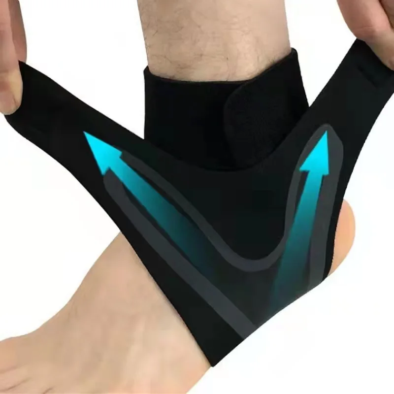 Elastic Ankle Brace for Pain Relief, Adjustable Compression Ankle Support, sport Ankle Guard, Pain Relief Strap