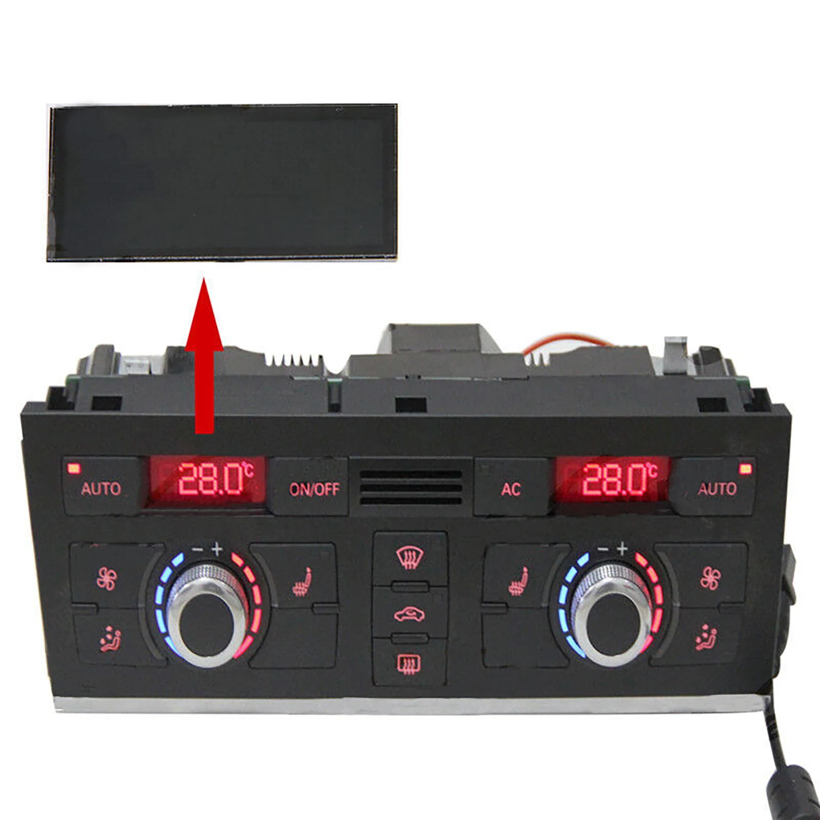 LCD Display  Air Conditioning Panel For Audi A6 (4F)/Q7 (4L) 05-12 Instrument Cluster Unit Display Pixel Repair Car Accessories