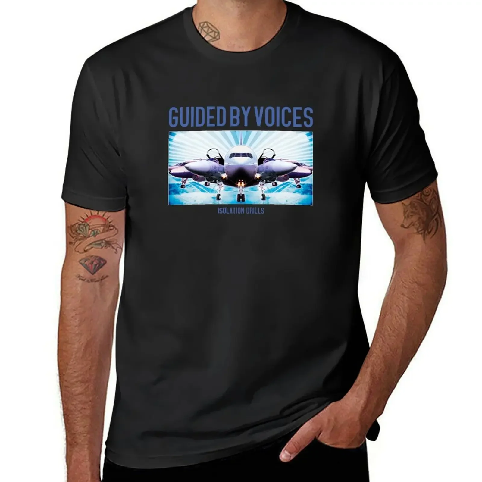 Guided by Voices Isolation Drills shirt T-Shirt anime clothes anime stuff summer clothes blue archive black t shirts for men