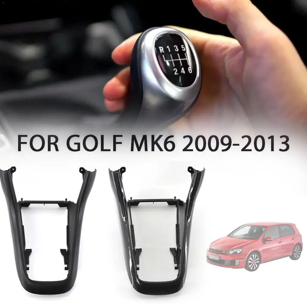 

For Volkswagen VW Golf 6 MK6 2008 2009 2010 2011 2012 2013 5K0863680 Gear Shift Panel Cover Bezel Kit Center Console Frame Trim