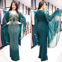 Fashion African Kaftan Dubai Turkey Abaya Muslim Long Dress Robes Women Casual Femme Caftan Islam Arabic Clothing