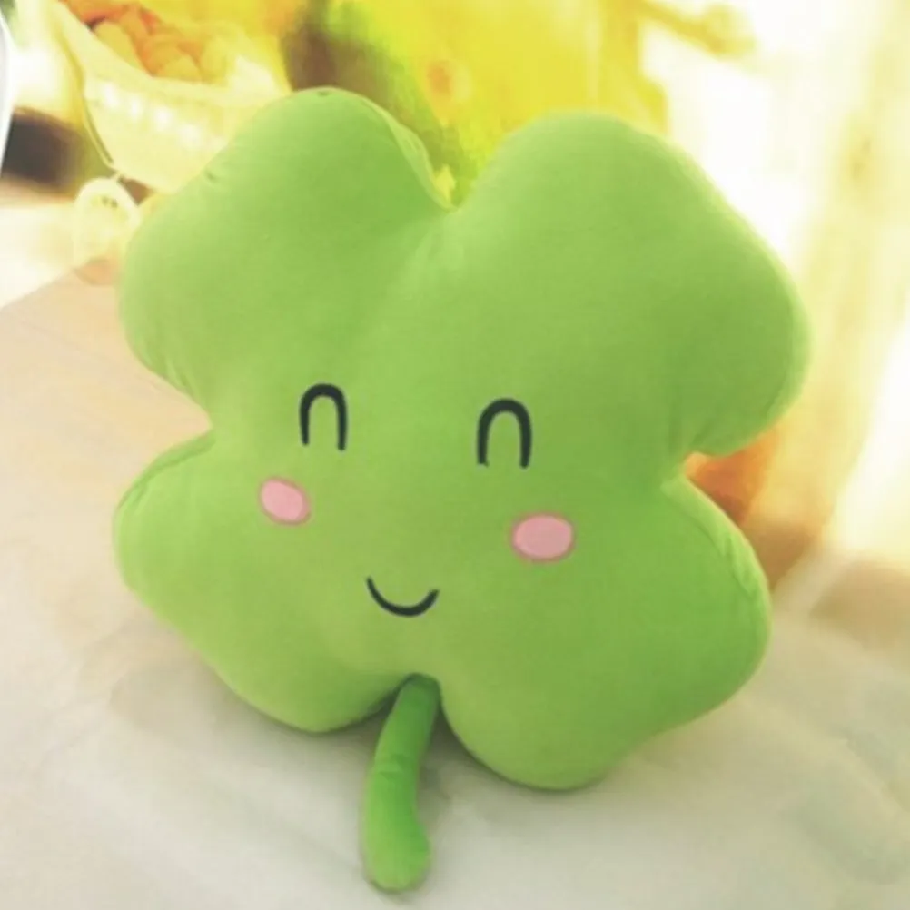 

Декоративная подушка «Четырехлистный клевер»: эстетичная, мягкая, расслабляющая, для дома, гостиной, спальни, офиса, автомобиля, в подарок