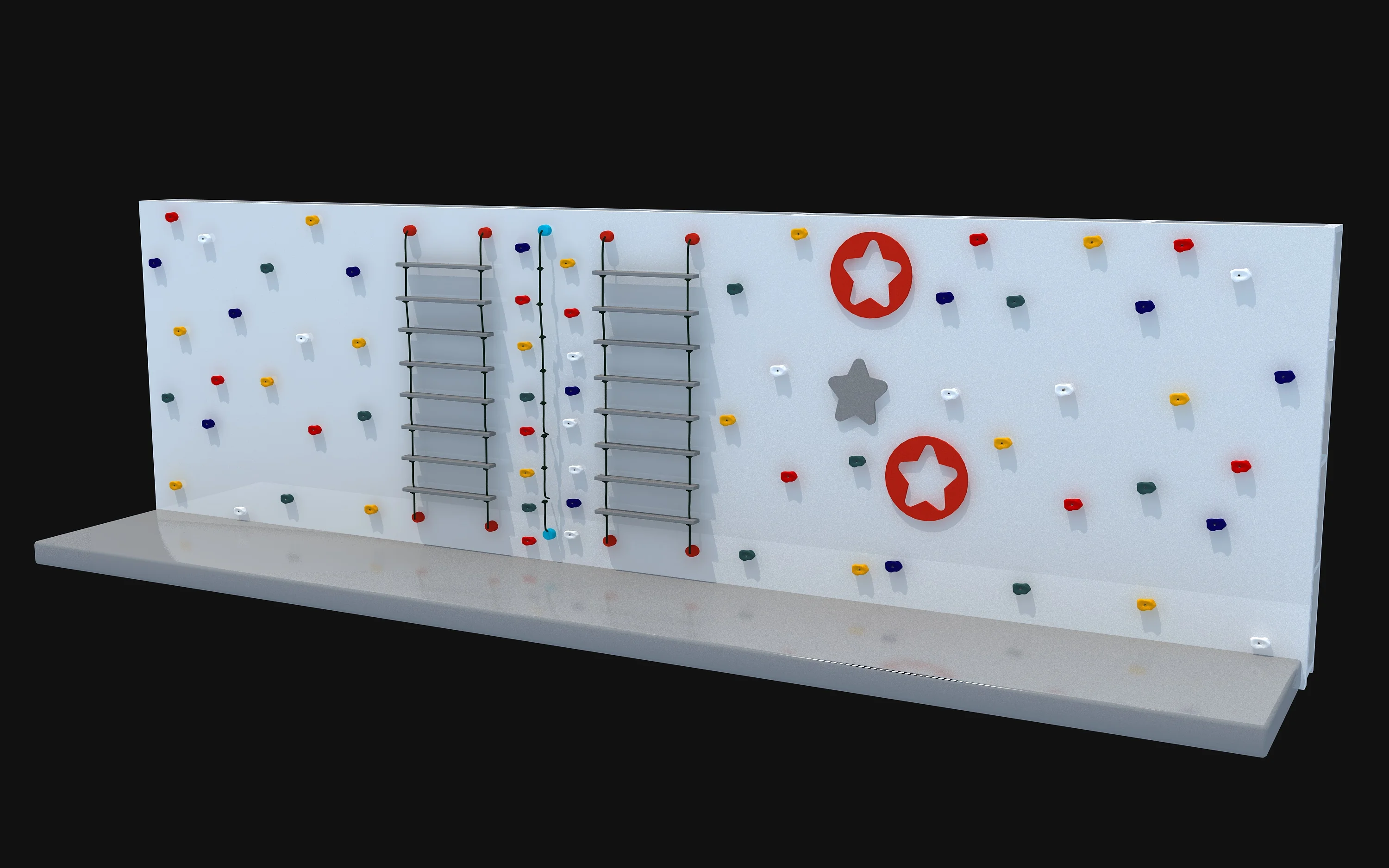 Custom Adventure Set Children Play Indoor Playground Climbing Walls Soft Rock Climbing Wall Equipment Professional Play Set
