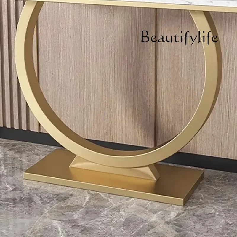 6 طاولة زاوية فريدة من نوعها إسكندنافية حديثة وحساسية أنيقة وبسيطة للمدخل طاولة فاخرة أنيقة تافولو سالوتو أثاث طاولة المدخل #4