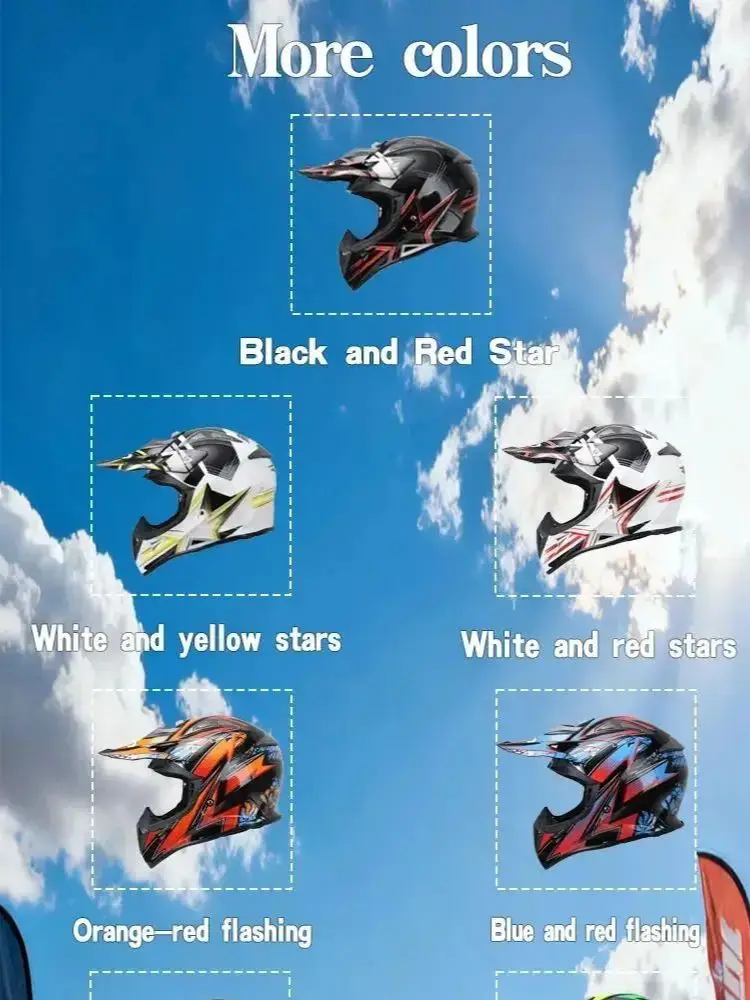AliExpress NONE 116 High Quality Motorcycle Off Road Racing Helmet ATV Forest DH Mountain Bike Full Helmet DOT Approved Gift Off-road goggle