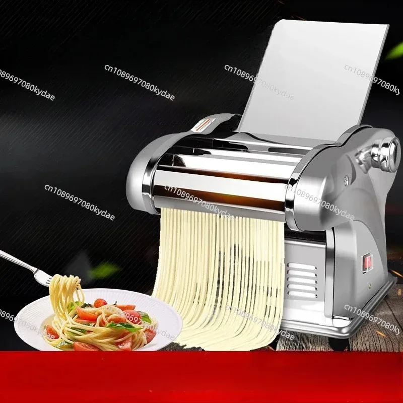 220V Small Household Noodle Machine Fully Automatic Stainless Steel Noodle Press Dumpling Skin Making Machine