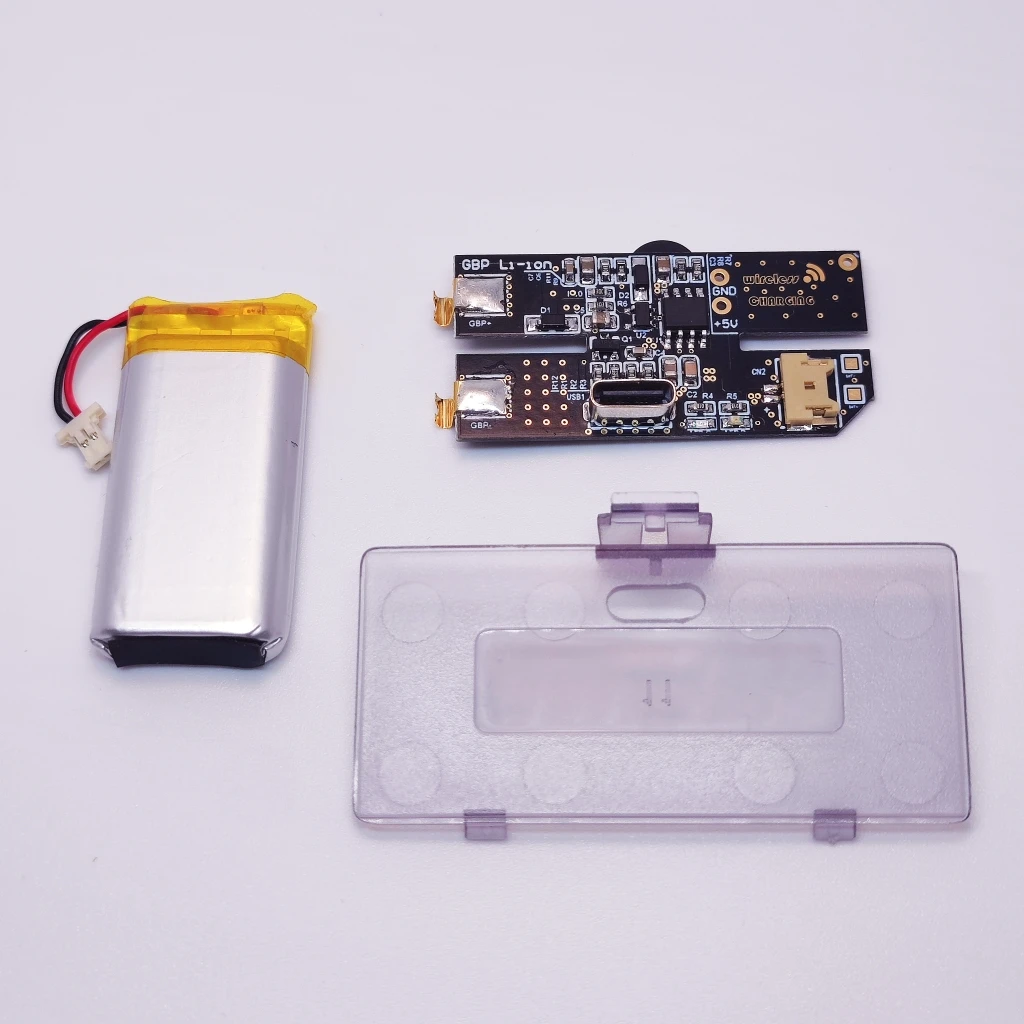 لا حاجة لحام وحدة بطارية ليثيوم قابلة لإعادة الشحن USB-C 700 مللي أمبير في الساعة مناسبة لجيب GBP Gameboy #2