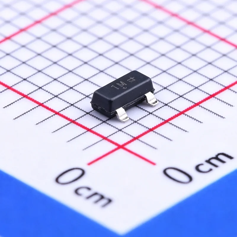 100PCS/LOT MMBTA13LT1G marking 1M Bipolar (BJT) Transistor NPN - Darlington 30 V 300 mA 125MHz 225 mW
