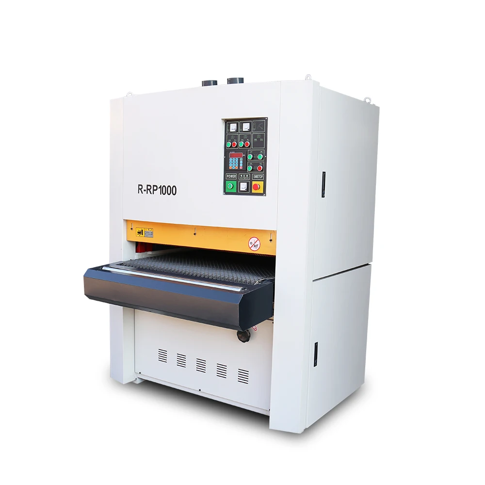 Hot Sale Easy-to-operate Cabinet Door Plywood Calibration R-RP1000 Wide Belt Sander Sander