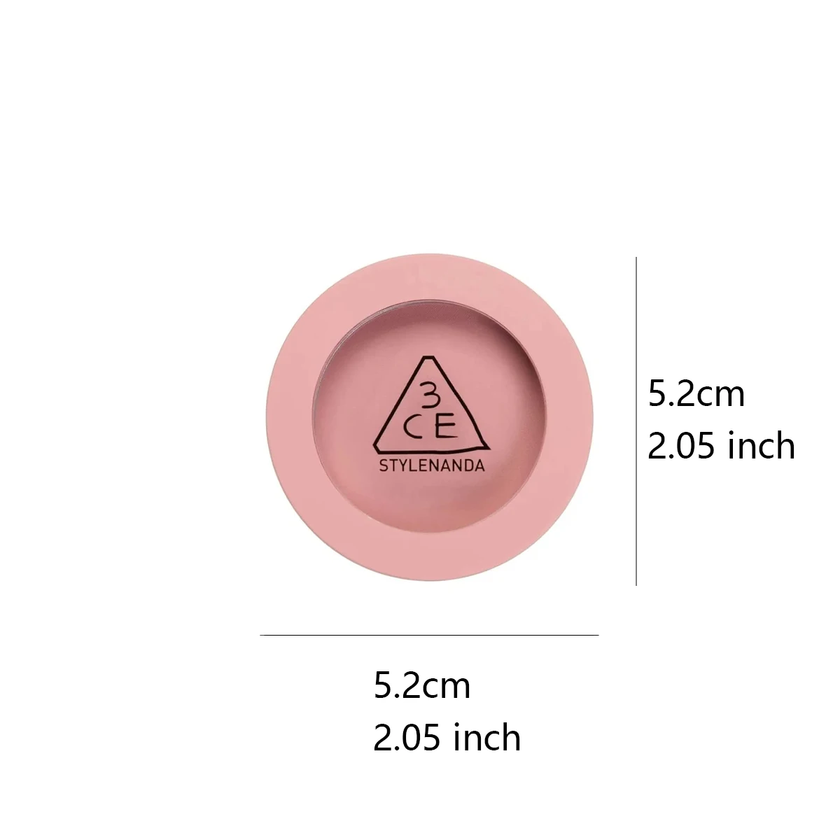 3CE Mood Recipe Face Blush, pó sedoso, misturável, layout de cor natural, desgaste de longa duração, maquiagem completa, K-Beauty, maquiagem coreana