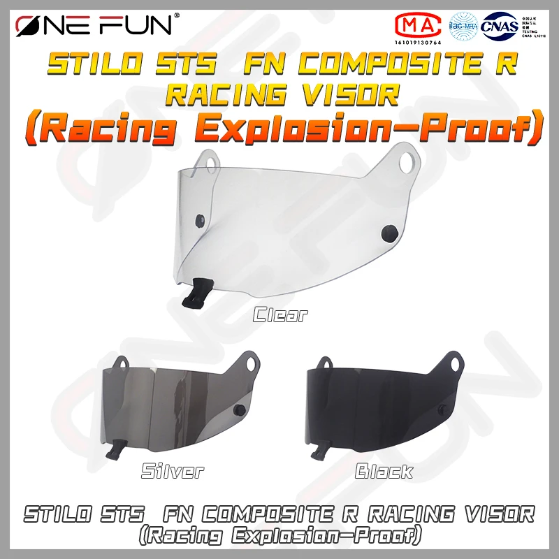 ST5 Helmet Visor for STILO ST5 FN COMPOSITE R RACING VISOR Lens Case Full Face Mask Glasses Shield Racing Explosion-Proof