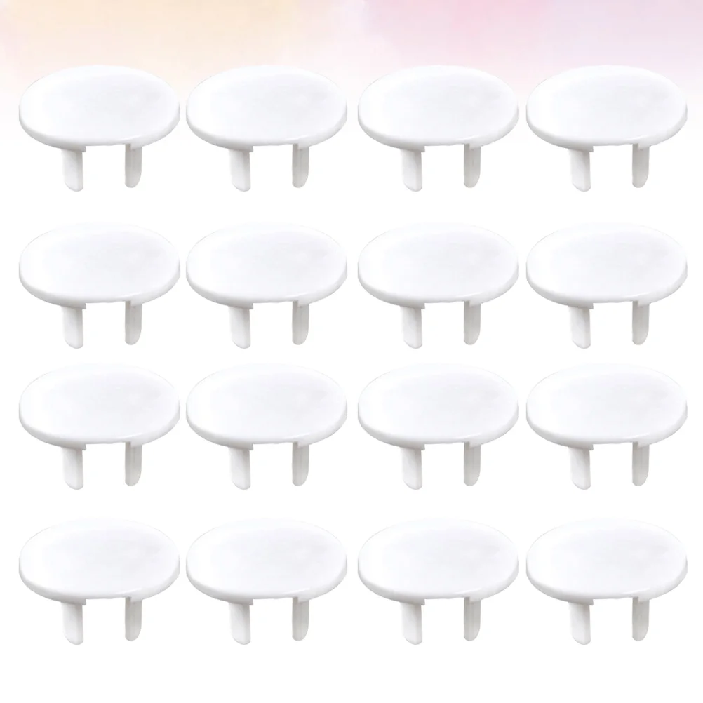 38 PCS Power Supply Child Plug Socket Covers Toddler Unused Plugs Infant Electrical Safety