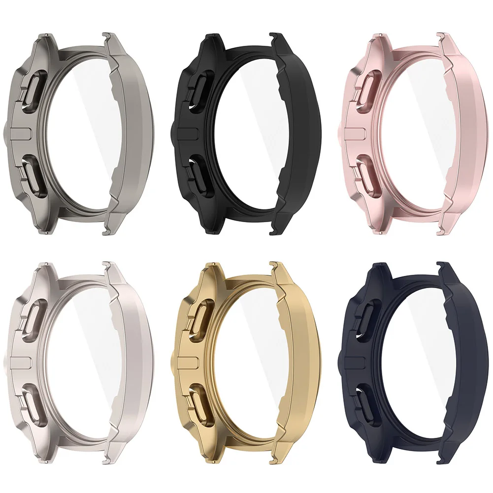 For Samsung Galaxy Watch 7 40mm 44mm PC Case+Tempered Glass Shockproof Bumper Full Cover Screen Protector Anti-Scratch Anti-Drop