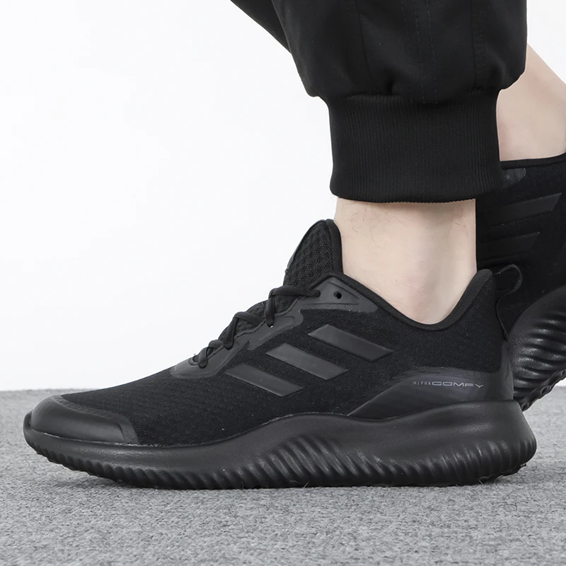 Adidas-Chaussures de sport rembourrées pour hommes, baskets de course, respirantes, résistantes à l'usure, surface en maille confortable, automne, nouveau, 2024, ID0351