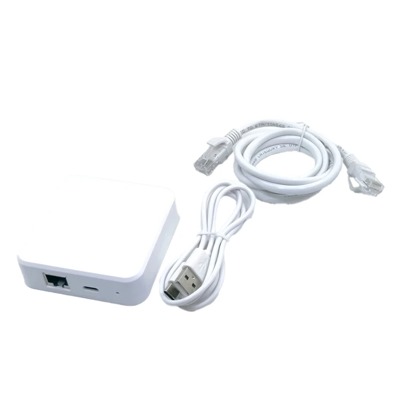 Casa inteligente zigbee 3.0 hub de gateway com fio rj45 ethernet ponte tasmota mqtt firmware para mqtt assistente doméstico zigbee2mqtt