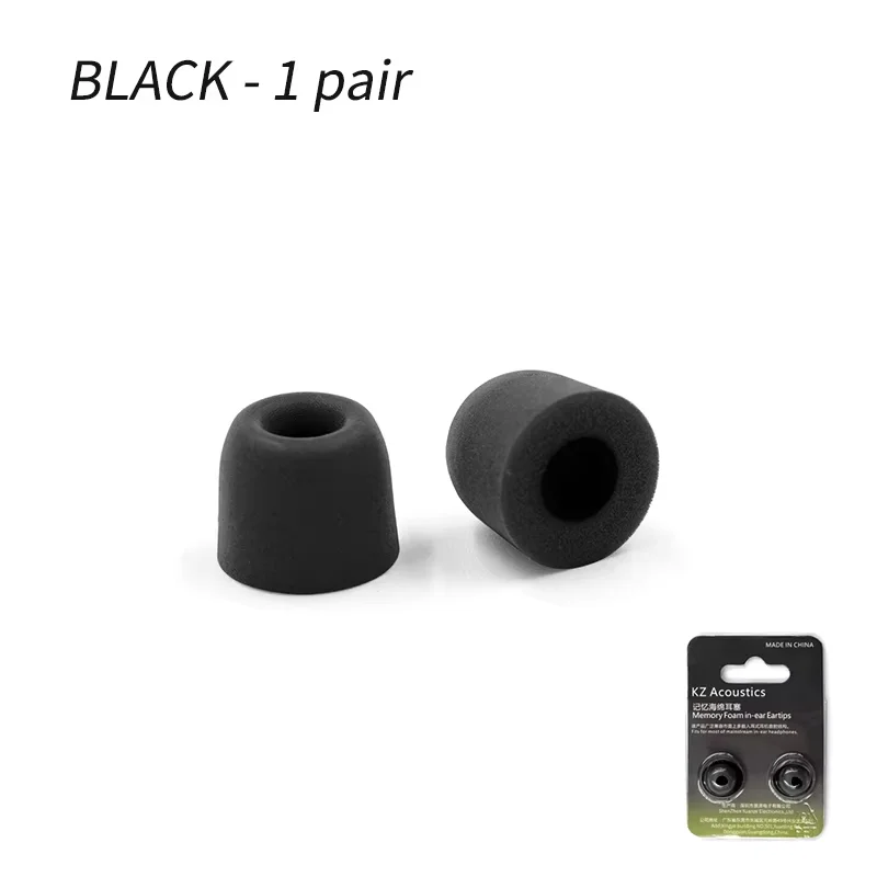 KZ oordopjes van traagschuim voor in-ear hoofdtelefoons, comfortabele en geluidsisolerende oorkussentjes voor KZ hoofdtelefoons ZSX EDXPro PR3 Castor.