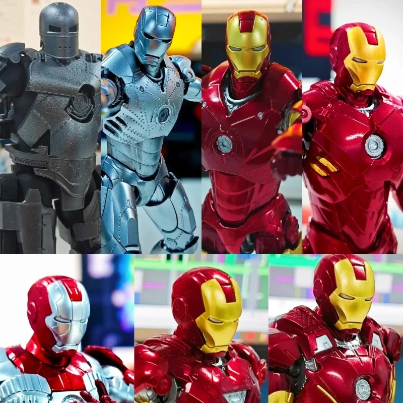 

Marvel Infinity Saga 1/12 MK Series Железный человек сборная модель комплект фигурка шарнирная меховая игрушка с эффектом детали вентилятор подарок