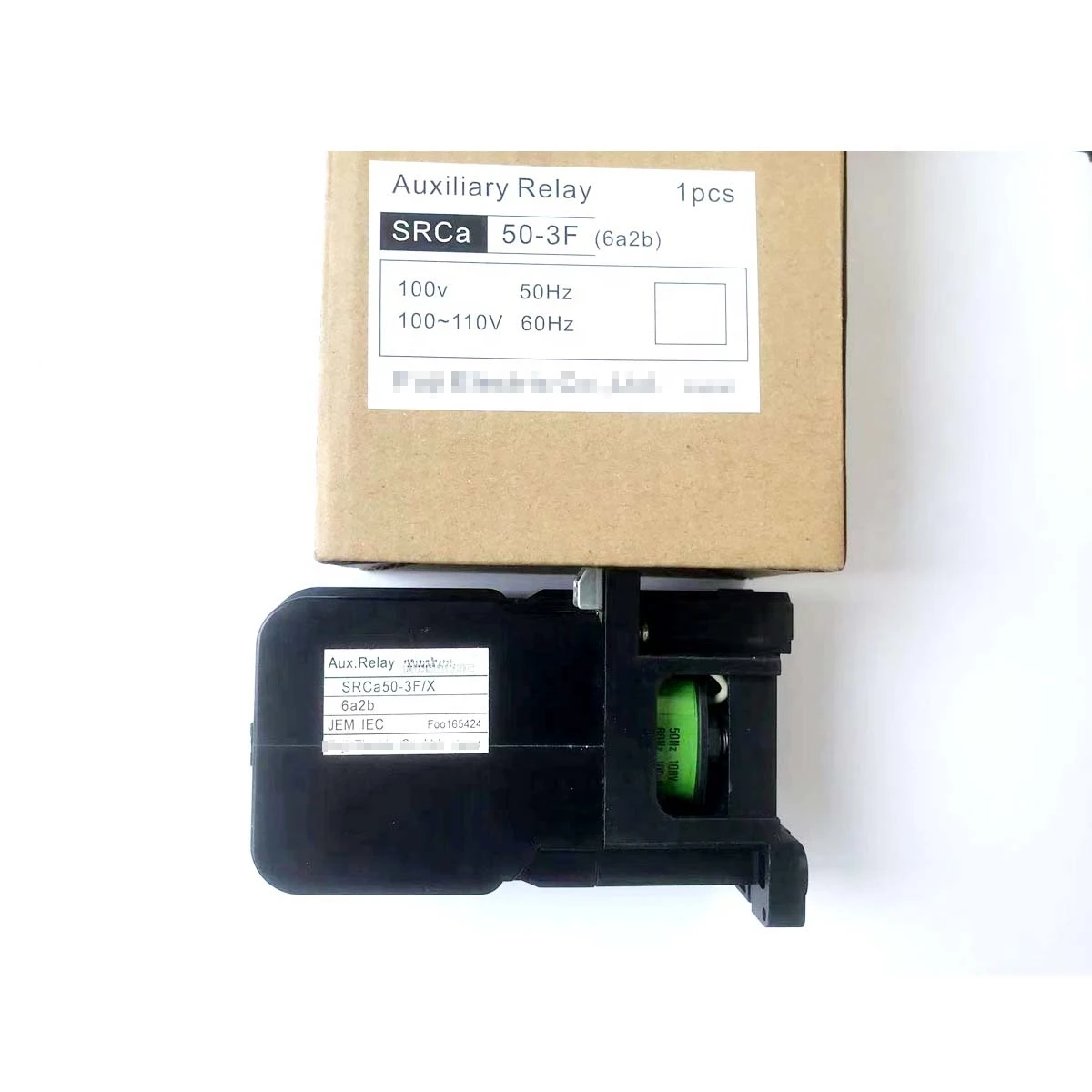 

AUXILARY RELAY SRCA50-3F/X SRCA50-3F SRCA50-3F 6a2b 4a4b 2a4b