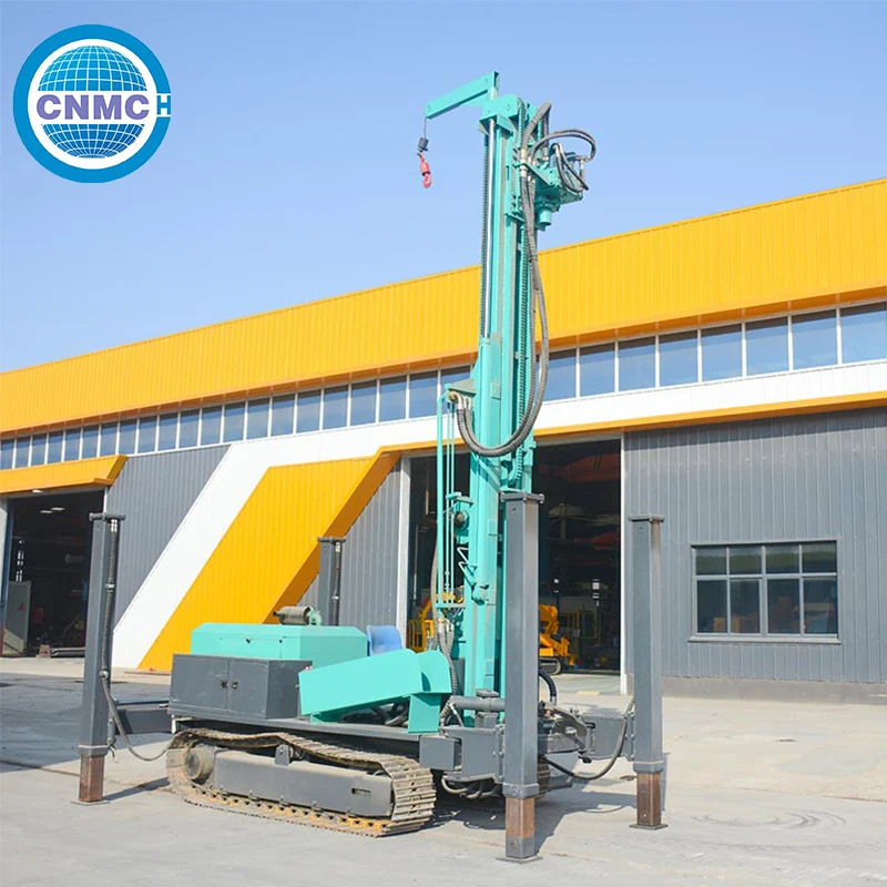 Crawler Well Drilling Machine 680m Water Well Drilling Rig For Mining Site And Geological Exploration Drilling Works