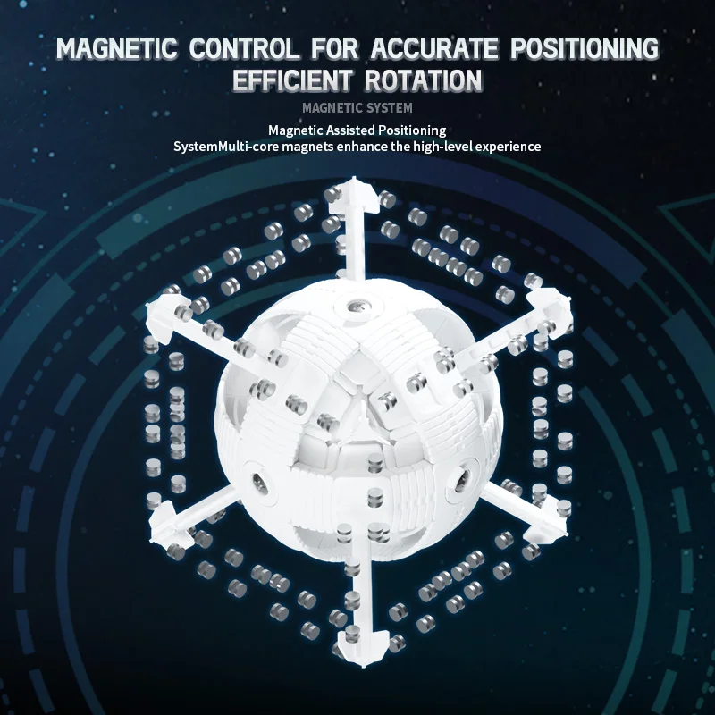 Sengso Mosheng 12x12x12 Cube magique magnétique Shengshou 12x12 Cube sans colle Puzzle professionnel jouets enfants cadeau Cubo Magico