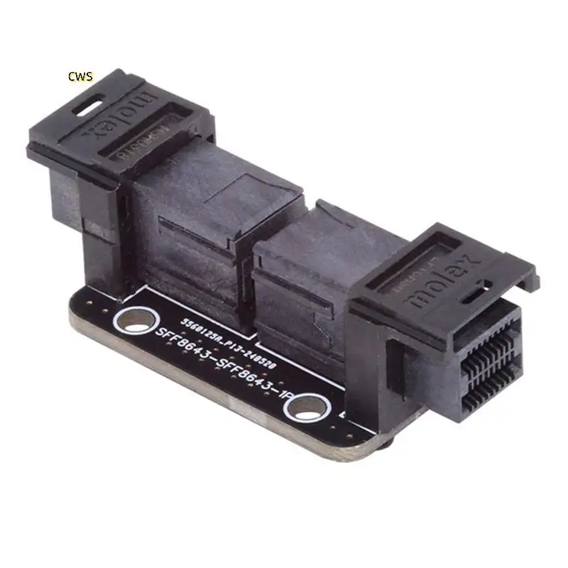

PCI-Express 4.0 Adapter Mini SAS HD SFF-8643 Female To SFF-8643 Female SFF-8643 Adapter
