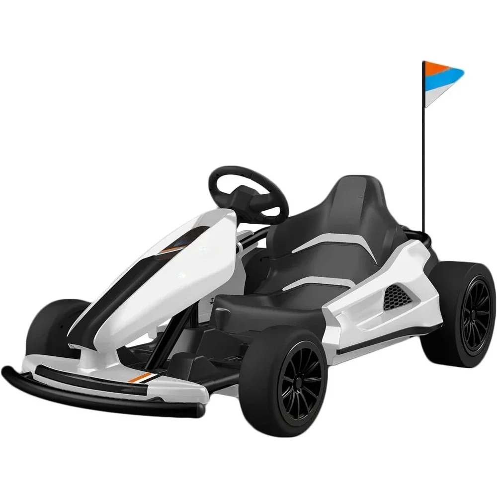 Electric Go Kart 24V Battery Powered Pedal Go Karts for 6+ Kids Adults Ride on Car Electric Vehicle Car Racing Drift Car